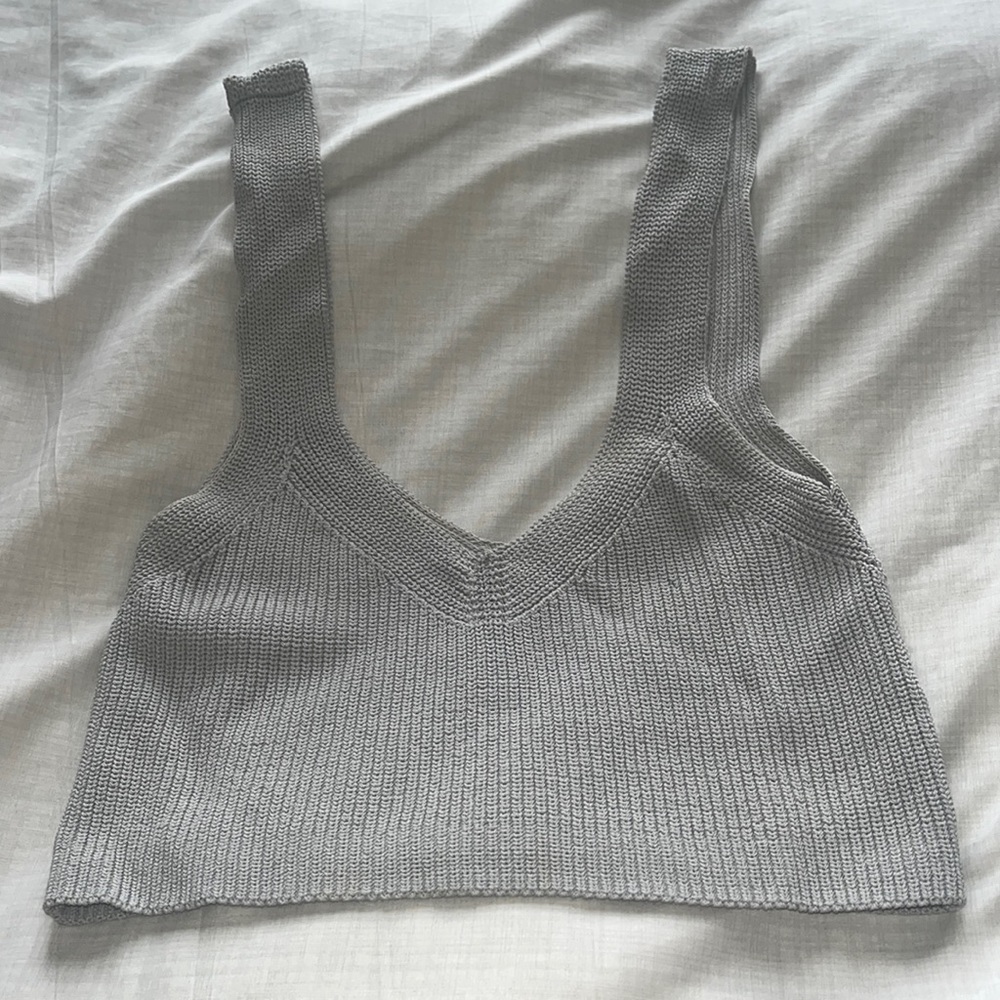 Wilfred knitted crop top
